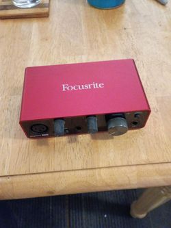 Focusrite Audio interface