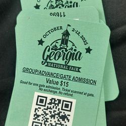 Georgia National Fair Tickets