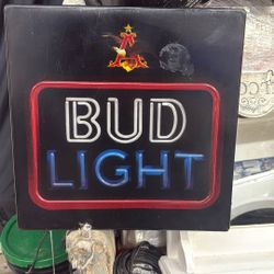 Old School, Bud Light Sign Lights Up