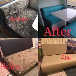 Recover and RENEW Chairs, RV Cushions and Curtains
