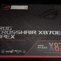 ASUS ROG CROSSHAIR X870E APEX AM5 ATX Motherboard