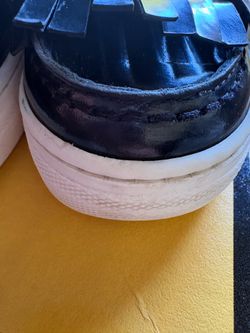 fendi black loafers