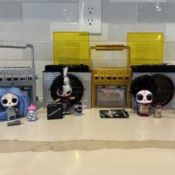 LOL Surprise Remix Hair Flip Tots Playset w Mini-figure and Accessories 