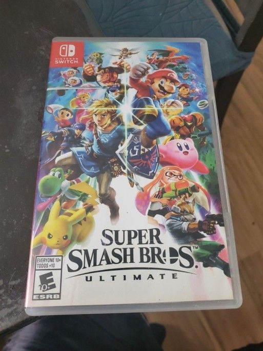 NINTENDO SWITCH SUPER SMASH BROS ULTIMATE 