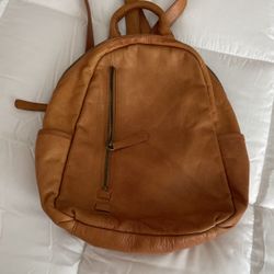 Leather Backpack 