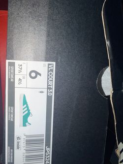 Adidas VL Court 3.0 Sneakers Size 6