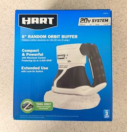 Hart 20v 6” Orbit Buffer
