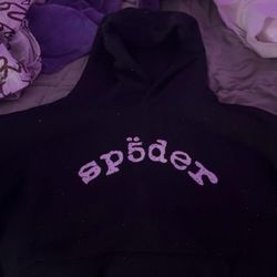 Spider Worldwide Men's Black Hoodie