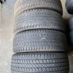 4) 275/60/20 Goodyear Wrangler SRA Tires  DOT 3220  $350 for 4  I carry other sizes 