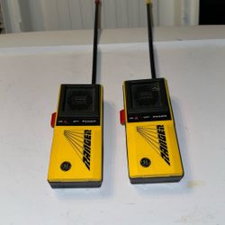Vintage GE Ranger Walkie-Talkie Radios