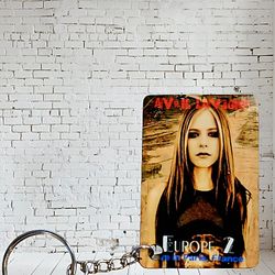Avril Lavigne Poster Keychain 