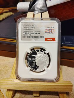 2026 S Liberty Half Dollar PF70 Ultra Cameo First Releases