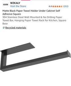 Paper towel holder