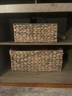Wicker Basket decor