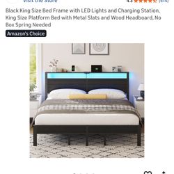 King Bed Frame And Mattress 