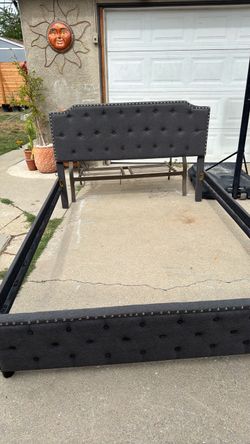 Queen size bed frame