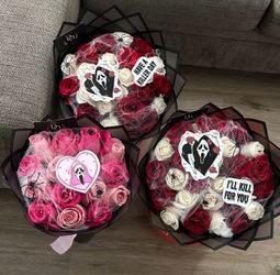 Halloween bouquets