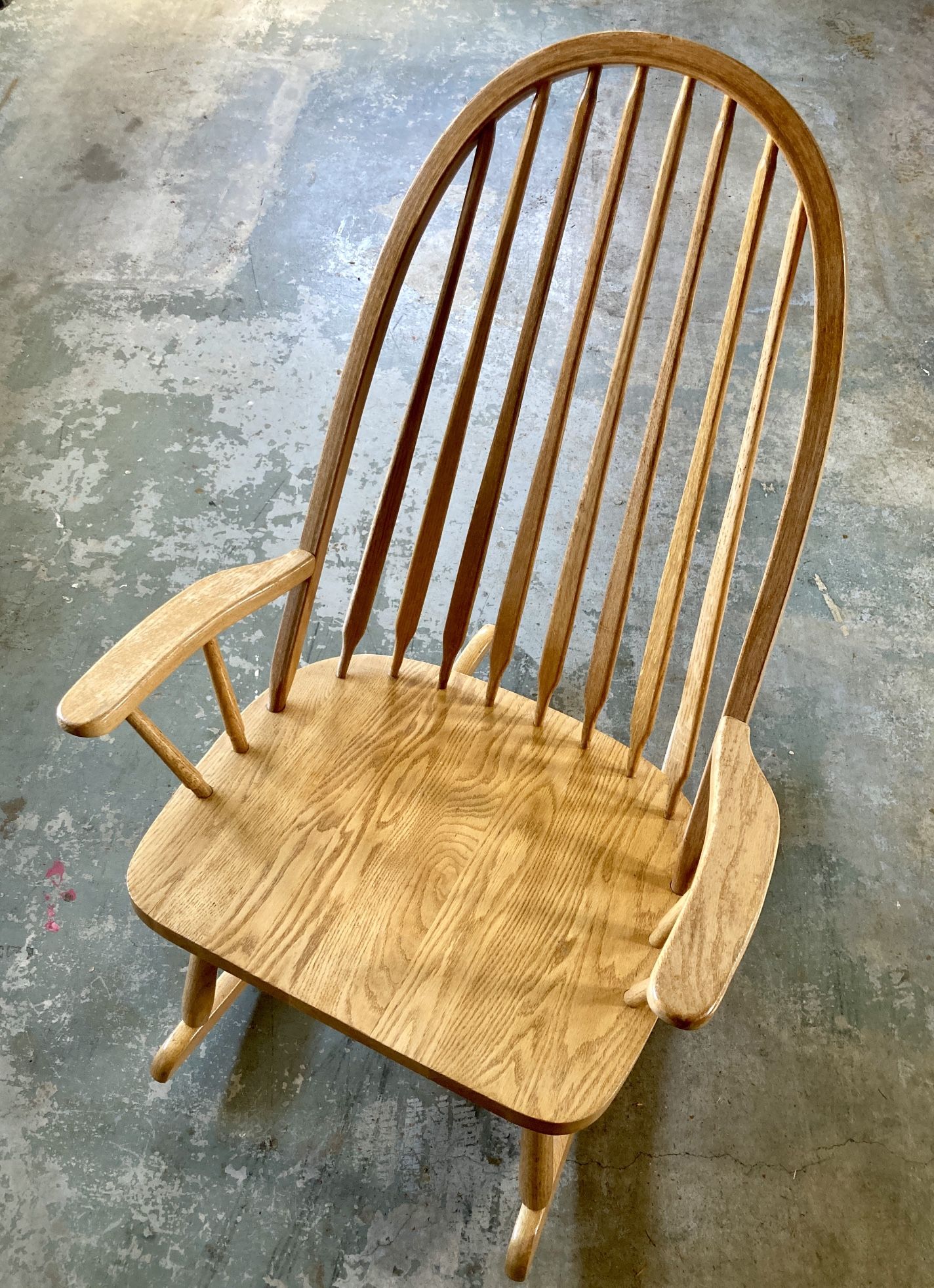 Oak Rocking Chair- Full Size