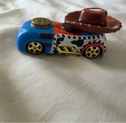 Disney Parks Racer - Pixar Toy Story--die cast-- Sheriff Woody