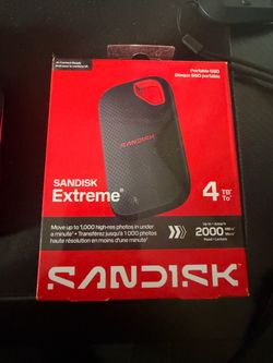 Sandisk Extreme 4TB SSD