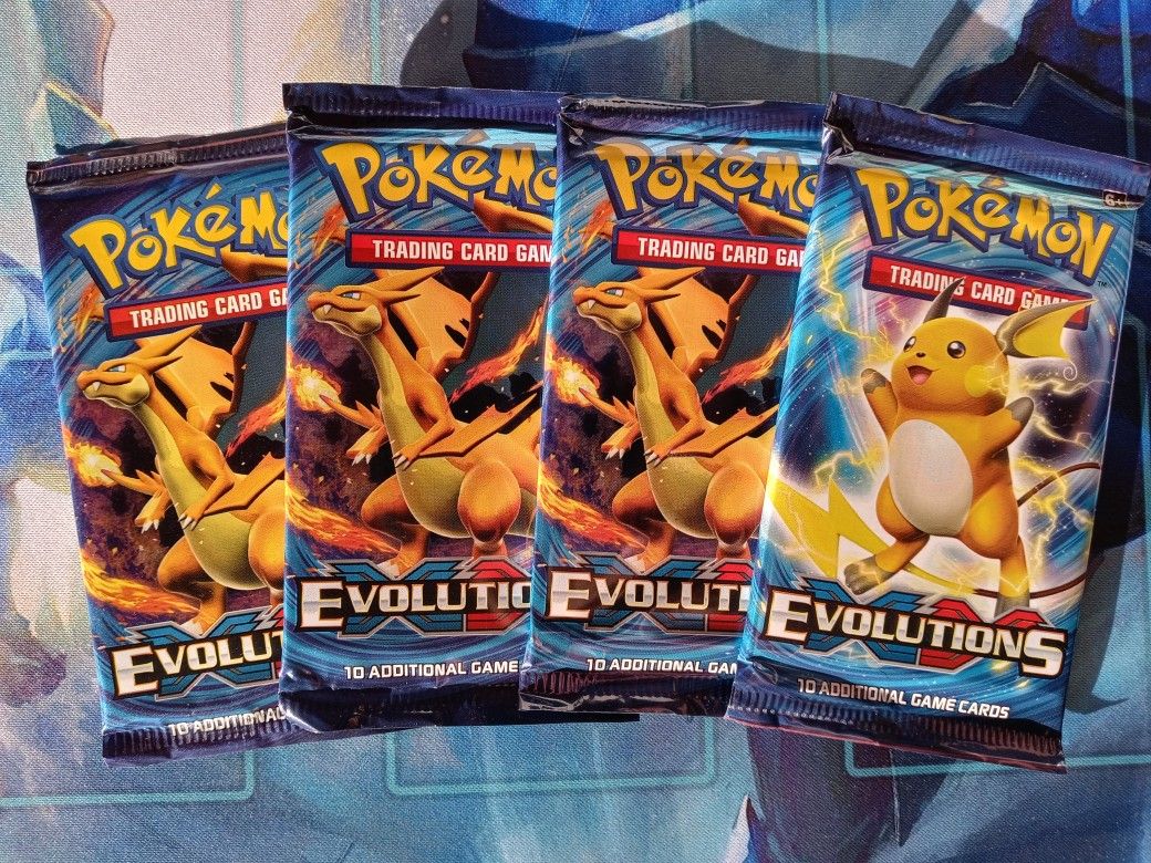 Pokemon XY Evolutions Booster Packs Unsearched Brand New Sealed $10 Each