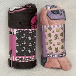 Sanrio Silk Touch Throw Blankets