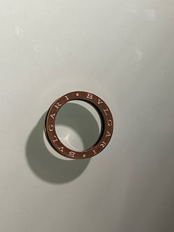 BVLAGRI B.ZERO1 GOLD and Black Ceramic Ring