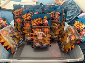 Ultimate muscle Bandai action figure set