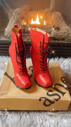 Beau+Ashe “MIRAKOL” Stiletto Heel Booties