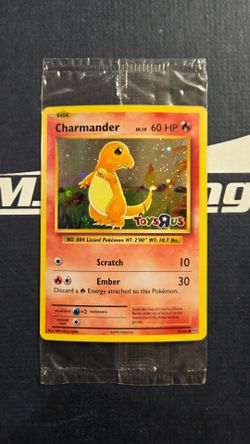 Charmander Holo Pokémon Card Toys R Us Promo