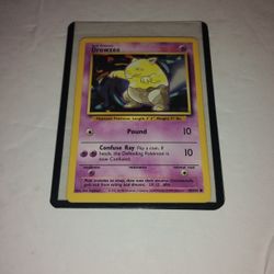 Near Perfect Mint 1999 Pokemon - Drowzee Card 49/102 