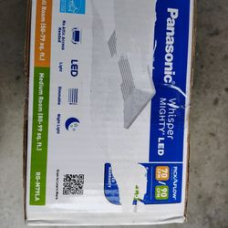 Ventilation Fan with LED Light Panasonic Whisper Mighty 