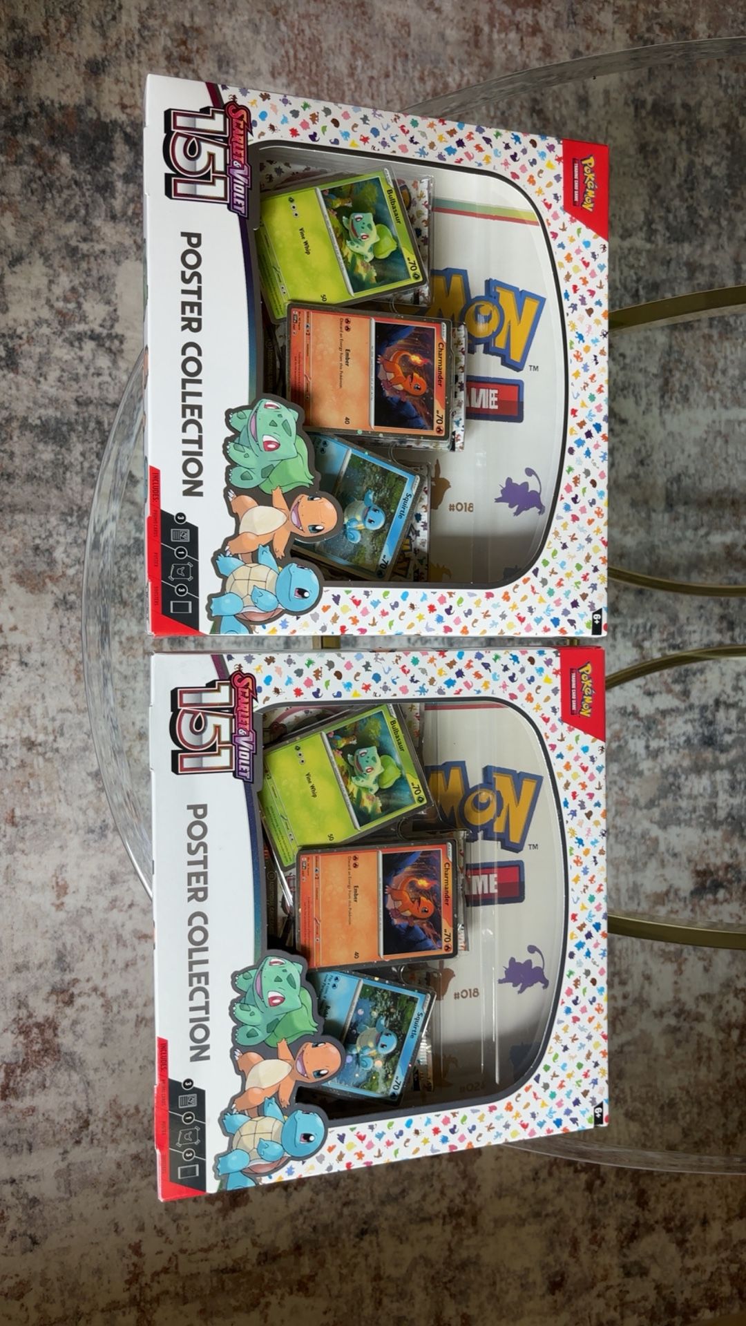2 Pokemon 151 Poster Collection