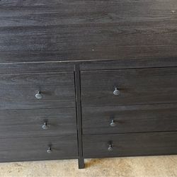 Black dresser