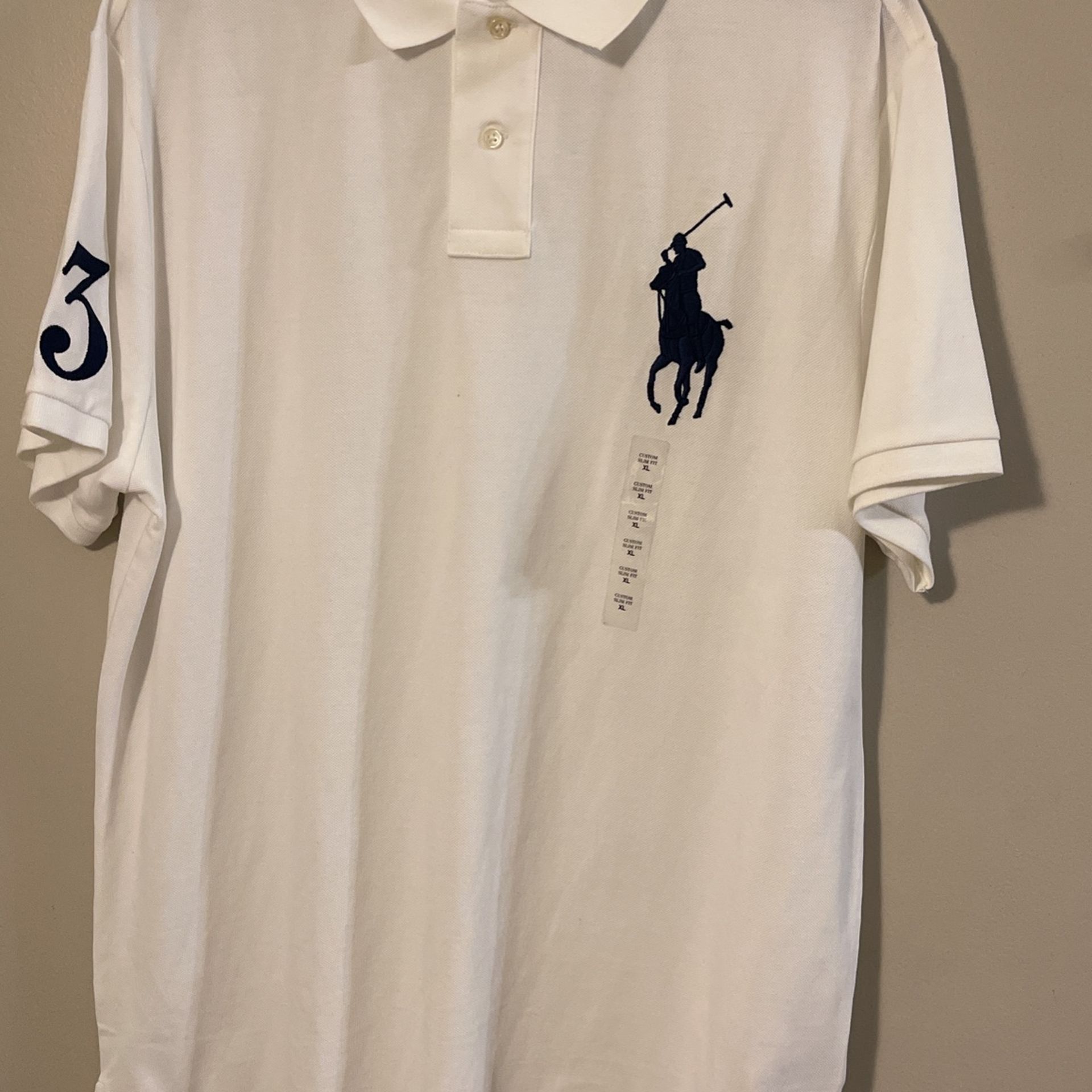 NWT Ralph Lauren Polo XL Slim No Deliveries