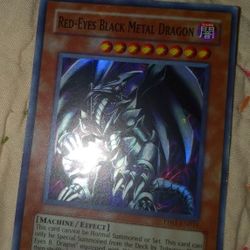 Red Eyes Black Medal Dragon