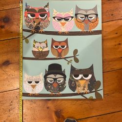 Owl Wall Art