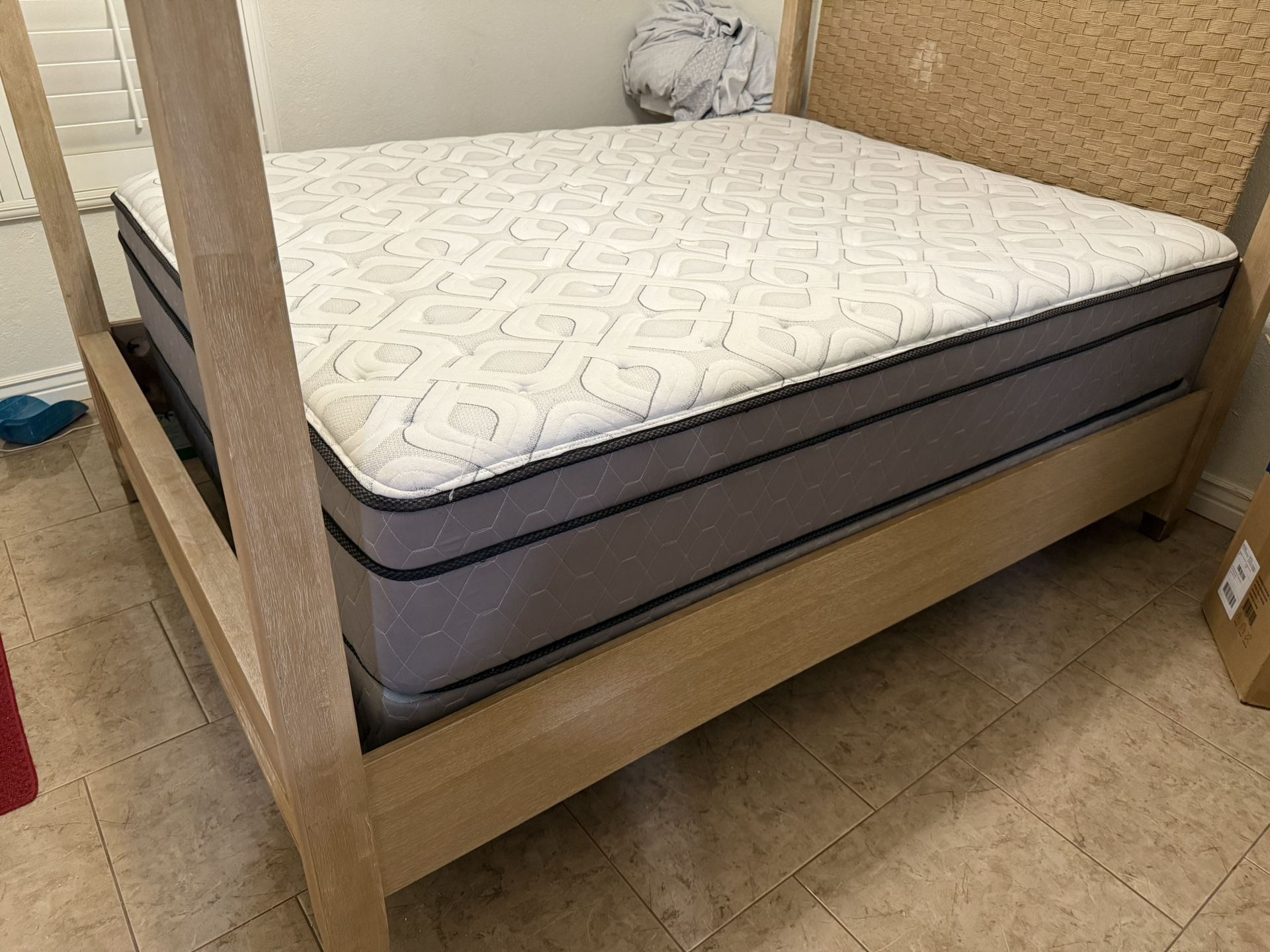 Queen Bed Frame Plus The Box Frame