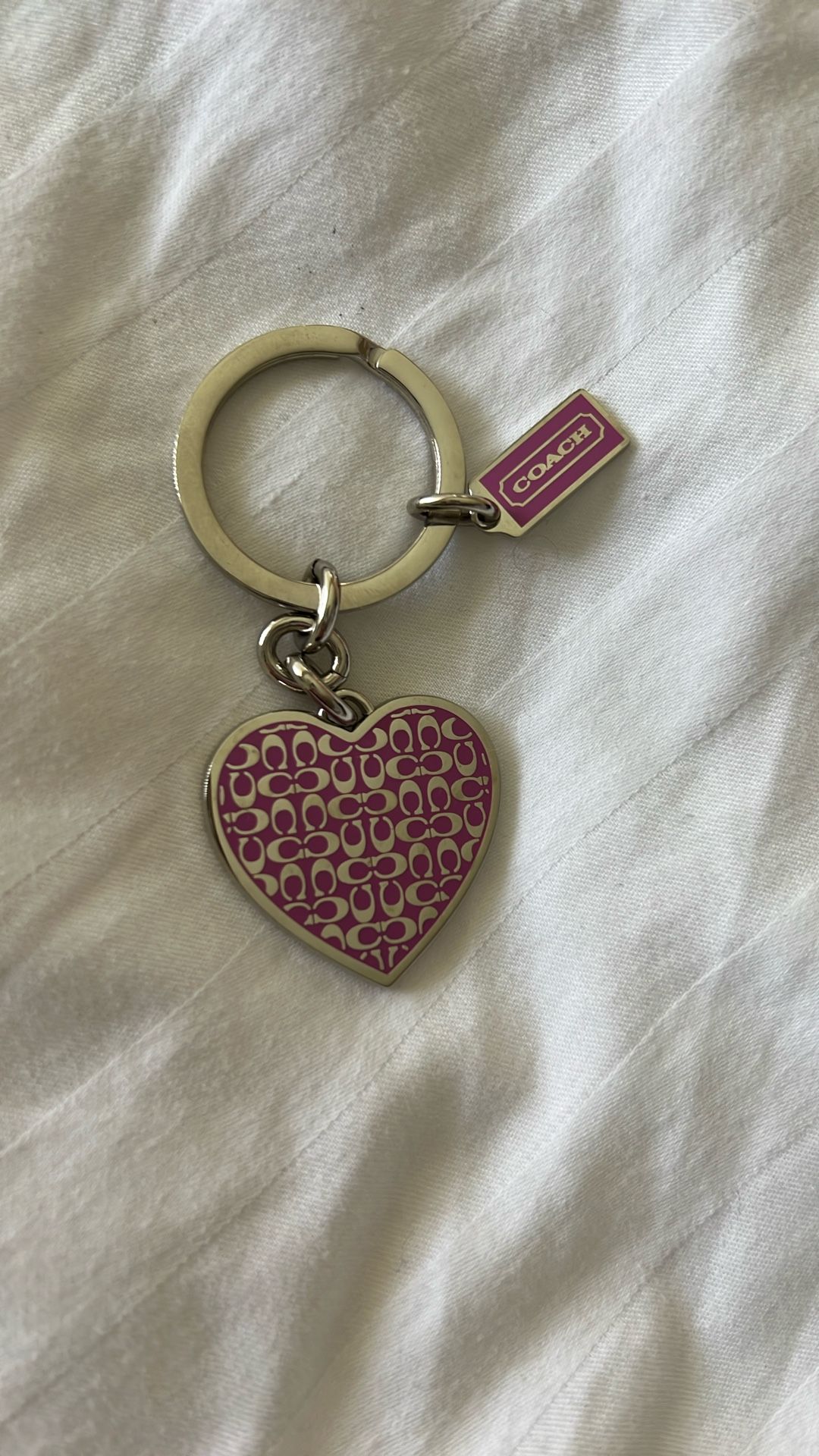 New Coach Bag Charm Keychain