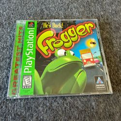 Frogger PS1 Complete Tested Working
