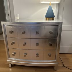 Silver grey Hardwood Dresser