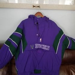 Vintage Bucks Starter Jacket