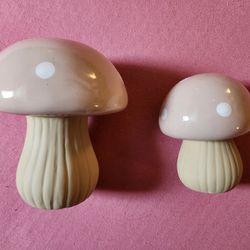Ceramic Mushrooms 