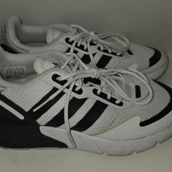Adidas Originals ZX 1K Boost Training Shoes White/Black Youth Size 5.5