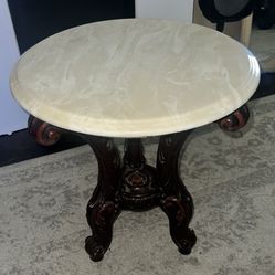 Antique Marble Top Side Tables $150 Each I Have 2