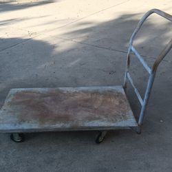 heavy duty metal push cart
