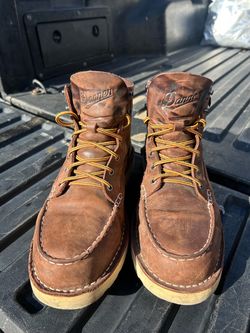 Danner Bull Run 6” Moc Toe Boots Men’s 11D Soft Toe Price $100