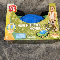 Push And Bubble Mower By Play Day