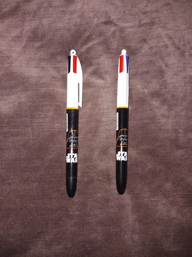 New 4 Ink Color STAR WARS PENS $8 Each