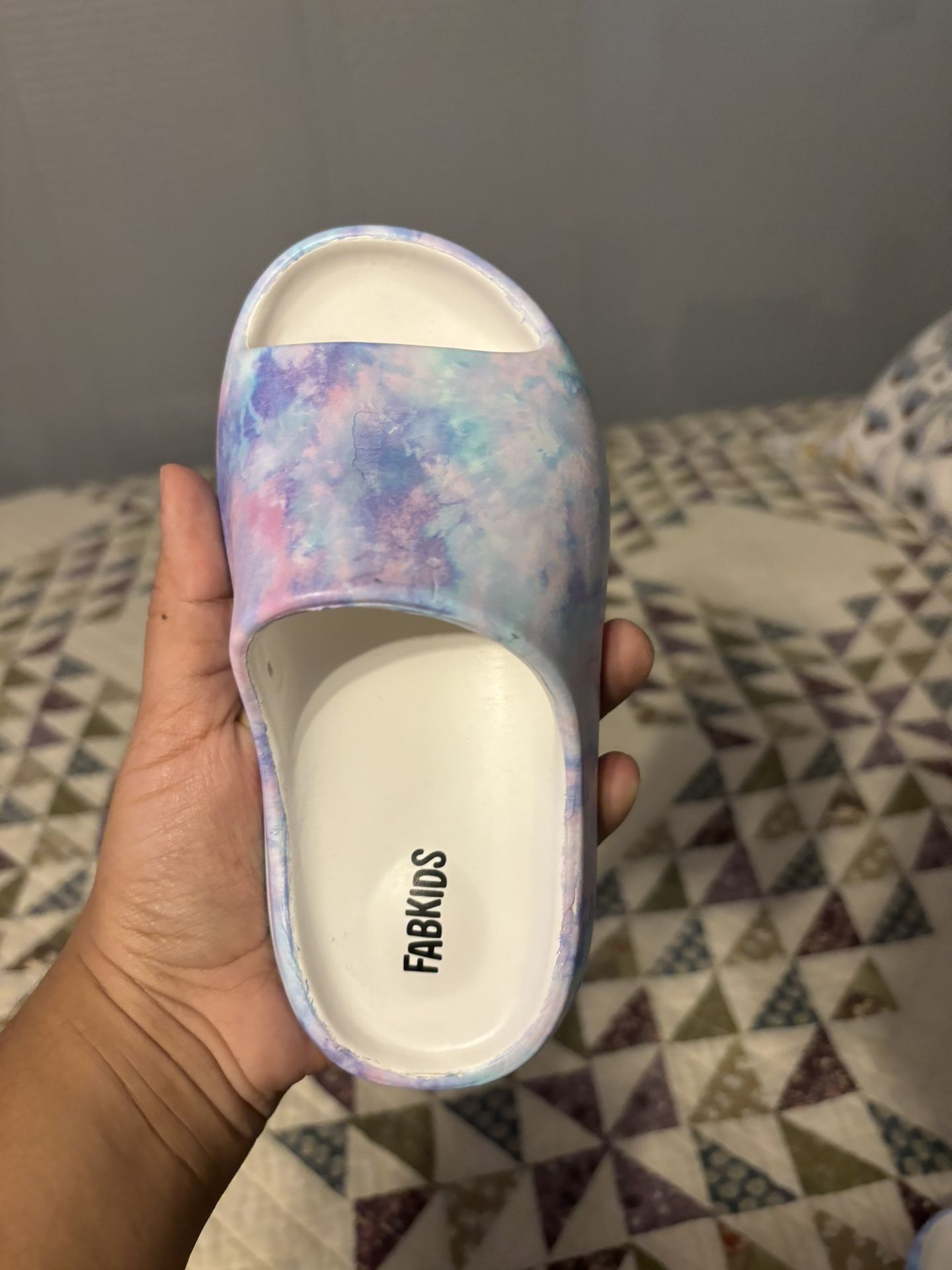 Girls Galaxy Pillow Slide Sandal Size T9 Sandalias Para Ninas